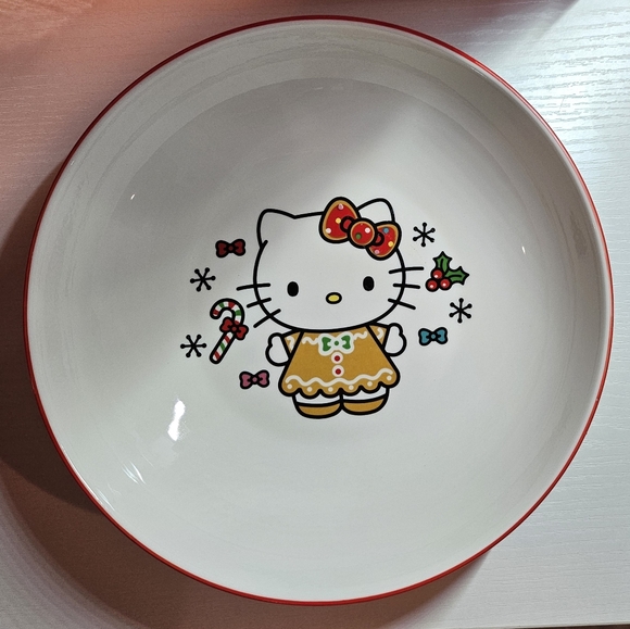 Hello Kitty Gingerbread Christmas Bowls Set of 3 - Picture 2 of 5